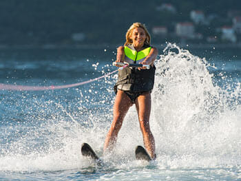 Life Jacket While Water Skiing