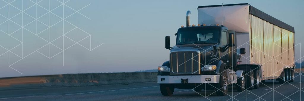 Commercial delivery truck involved in an accident, trucking company liability cases.